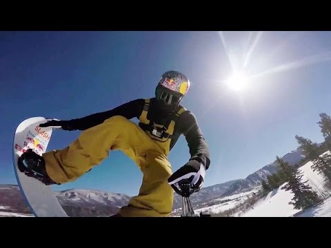 Twin Superpipe Course POV with Greg Bretz - Red Bull Double Pipe 
