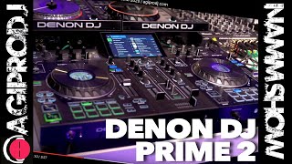 Denon DJ PRIME 2 Two-Deck Smart DJ Console with 7" Touchscreen in action - learn more