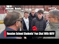 Russia Election 2024 | Russian School Students Fun Chat With NDTV  - 03:20 min - News - Video