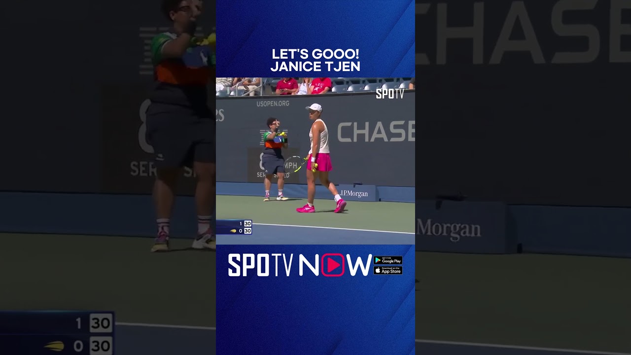 #USOpen 🎾 - Let's GOOO Janice! 🇮🇩