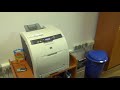 Printing of Letter of Completion on HP Color LaserJet CP3505