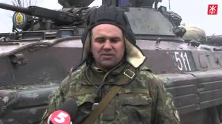 Колони із десятків танків та БМП вишикувалися у Новограді Волинському Житомир