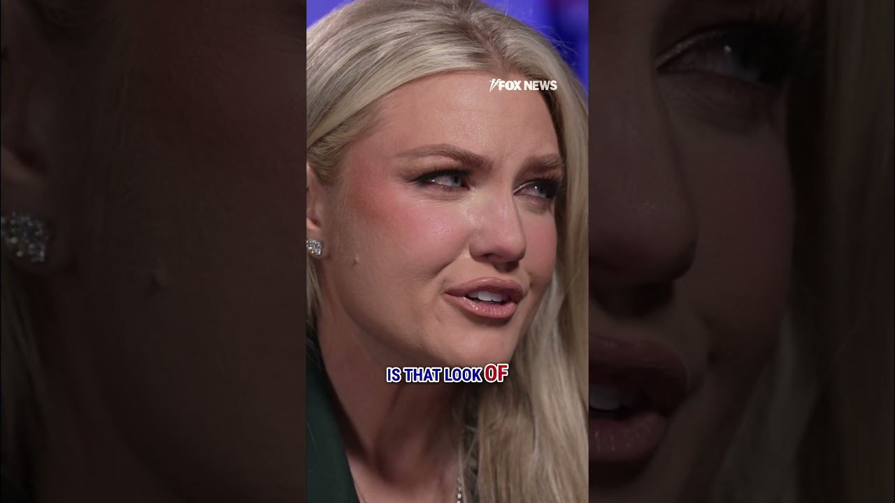 Erika Kirk describes the look on Charlie Kirk's face after his assassination #shorts #foxnews #news