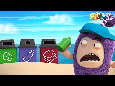 Oddbods | RECYCLE | NEW | Earth Day | Funny Cartoons For Children