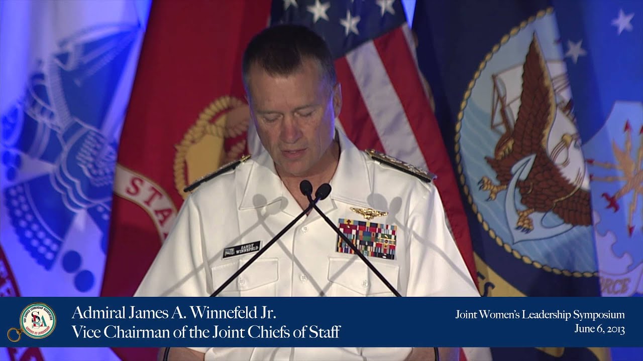 Admiral James A. Winnefeld Jr. - Vice Chairman of the Joint Chiefs of ...