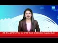 Huge Traffic Jam at Mittagudem, Khammam District After Bus Hits Tractor | Sakshi TV - 01:15 min - News - Video