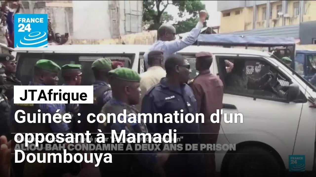 Guinée : condamnation d'un opposant à Mamadi Doumbouya • FRANCE 24