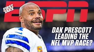 Is Dak Prescott LEADING THE RACE for NFL MVP? 🤔 Stephen A. must CONCEDE 😮 | First Take