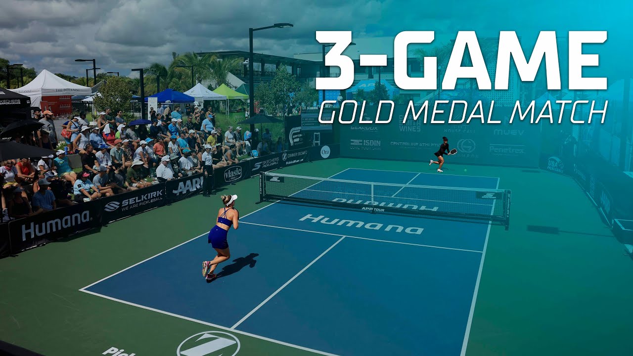 THRILLING Women's Pro Singles Final At AARP Open - Sofia Sewing vs. Bobbi Oshiro | APP Tour