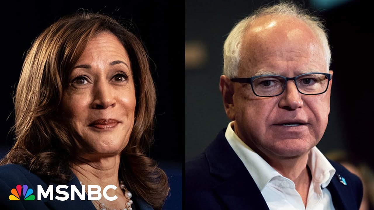 BREAKING: Kamala Harris picks Gov. Tim Walz as her running mate