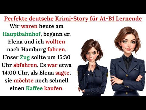 🚨 Deutsch lernen mit München-Krimi A1–B1: 6 spannende Kapitel 🇩🇪