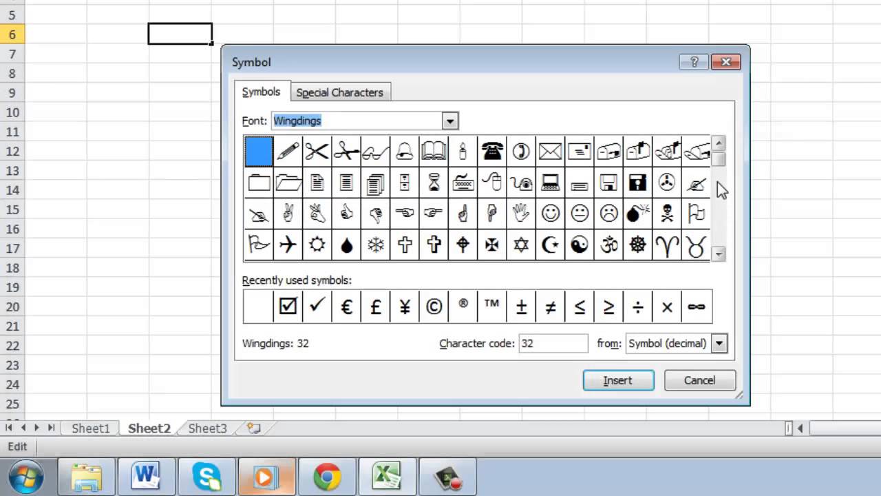 how-to-insert-check-mark-symbol-in-excel-youtube