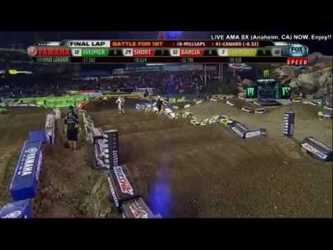 AMA SUPERCROSS ANAHEIM 1 450 MAIN 2013 PART 2 