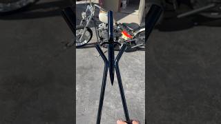 How the dagger bar is made #harleydavidson #sissybar #tig #edwardrichiesissybars