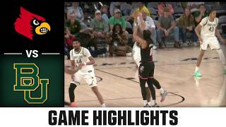 Baylor vs. Louisville Game Highlights | 2025-26 ACC Men's Basketball