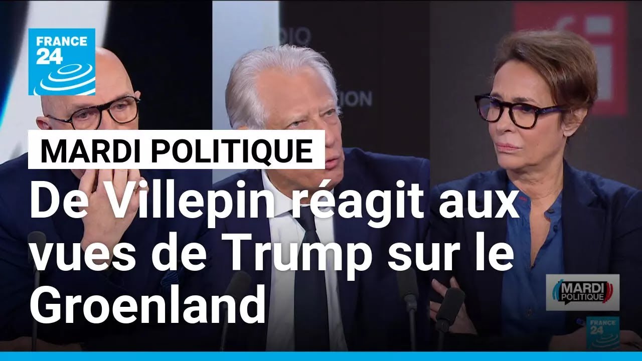 Dominique de Villepin : "Vouloir acquérir le Groenland par la force serait une ligne rouge"