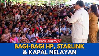Prabowo Datangi Miangas Usai KTT ASEAN! Warga Dapat HP, Starlink hingga Kapal Nelayan