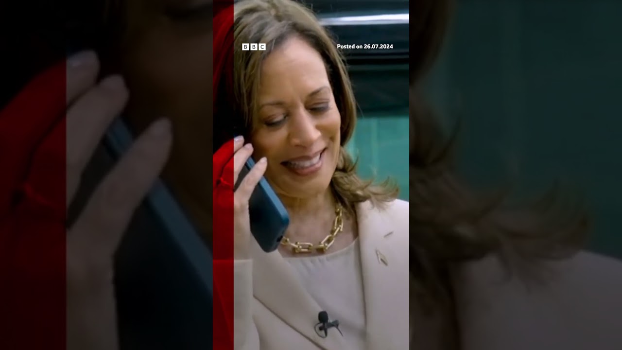 Barack and Michelle Obama endorse Kamala Harris for US president in phone call. #USElection #BBCNews