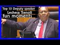 Top 15 Deputy speaker Lechesa Tsenoli fun moments