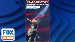 Country Star Jason Aldean Suffers Heat Exhaustion During Connecticut Concert