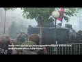 Ethnic Serbs clash with NATO-led KFOR peacekeepers