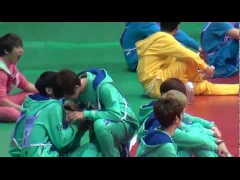 130128 EXO FUNNY @ MBC idol star olympic sports 2013