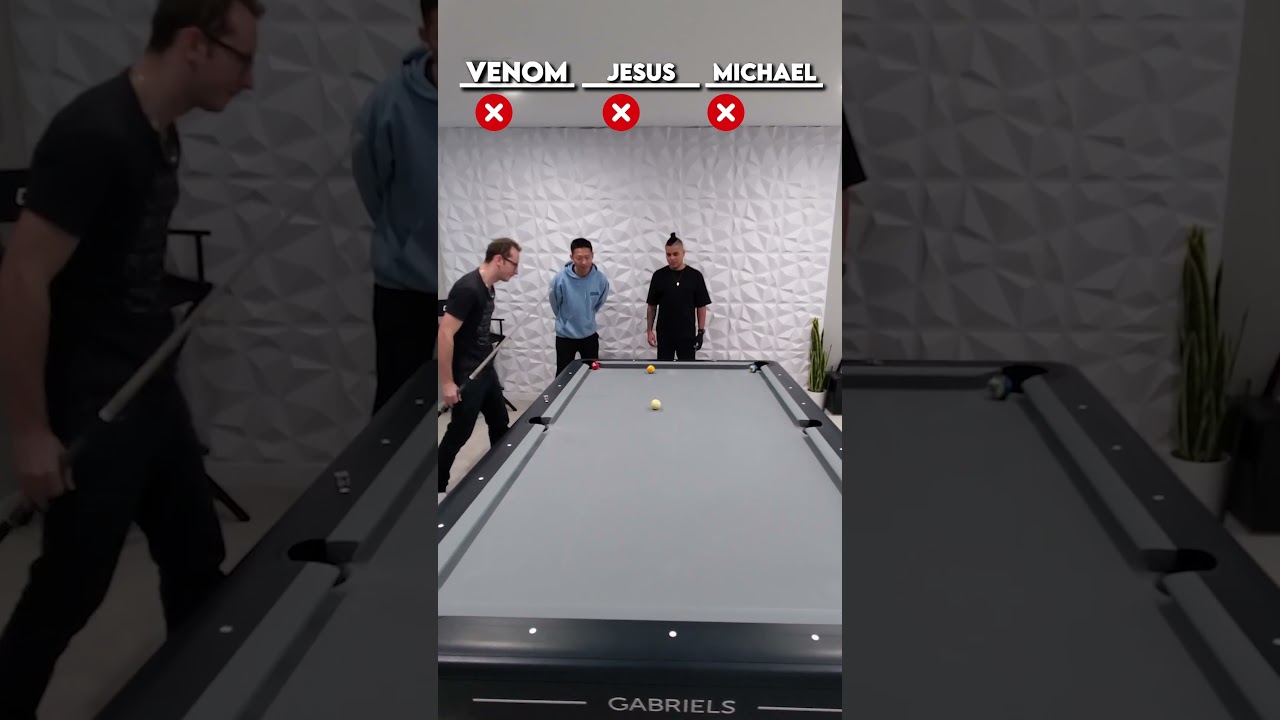 Pool Battle!! PRO 🇻🇪 VS BRO 🇺🇸 VS PRO 🇫🇷! (ft Jesus Atencio & @BilliardBreakdown )🎱❌✅