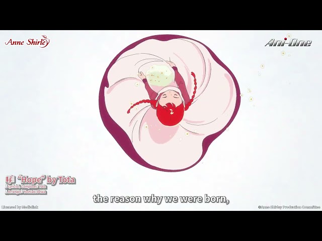 🎵「預感」- Tota |《安妮·雪莉》 #片頭曲 【Ani-One Asia】