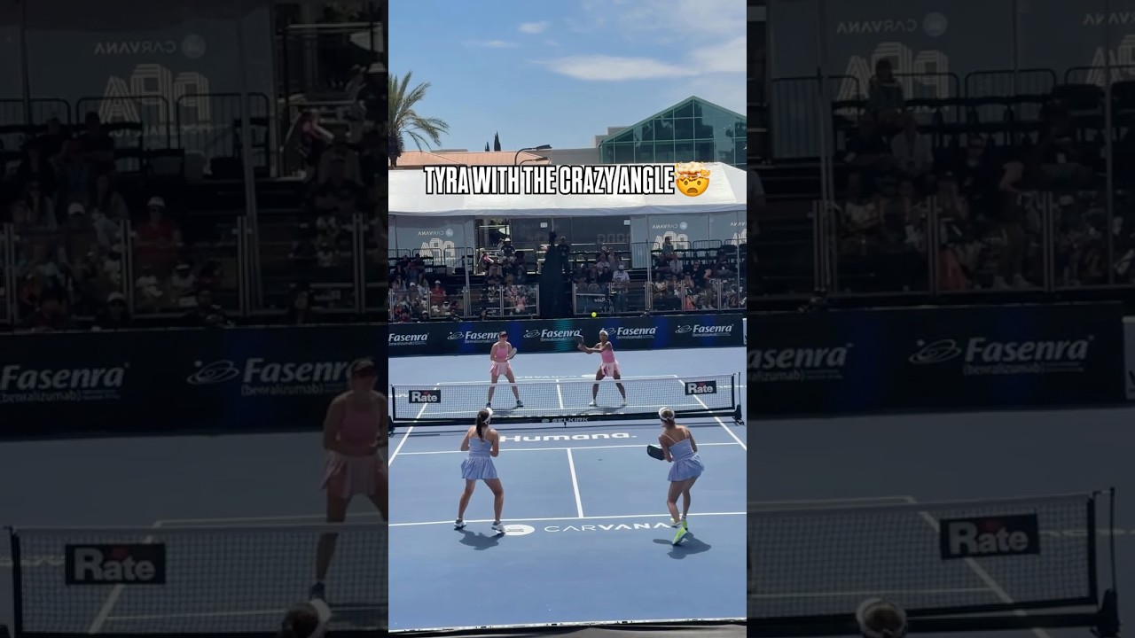 Unreturnable shot 😮‍💨👏 #pickleball