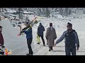 Normalcy Returns to Gulmarg After Avalanche, Tourists Resume Winter Activities | News9