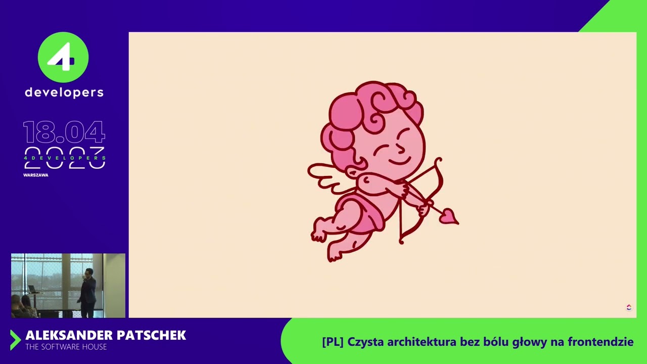 Aleksander Patschek: Czysta architektura bez bólu głowy na frontendzie.