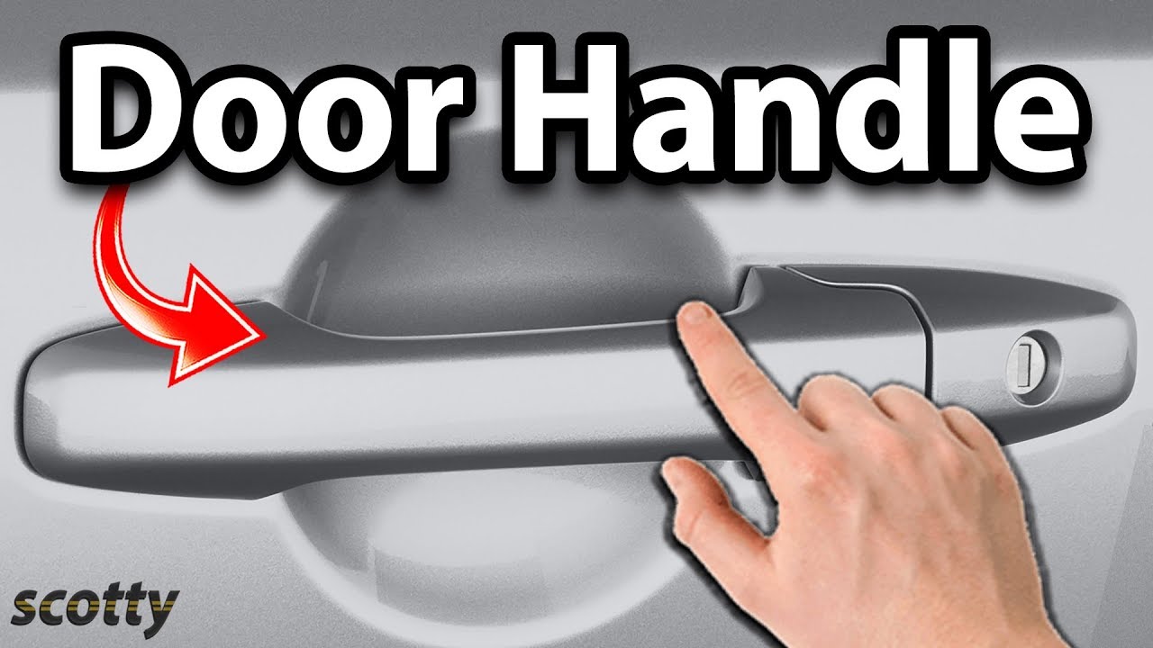 Replacing A Broken Car Door Handle Youtube