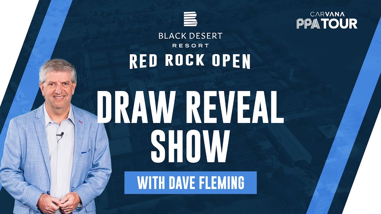 Black Desert Resort Red Rock Open Draw Reveal Show Presented by Ensure