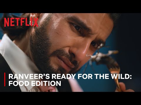 New promo- Ranveer Singh eats a bug in Bear Grylls adventure series