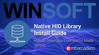 WinSoft Native HID Library - Install