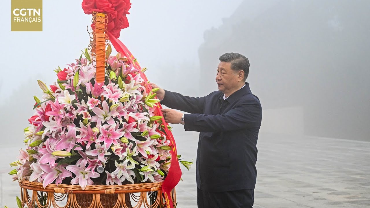 Xi Jinping rend hommage aux martyrs de la guerre de résistance contre l'agression japonaise