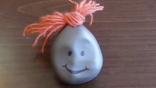 Gniotek (Stress ball, squeeze toy) jak go zrobić, prosta zabawka z balona i mąki ziemniaczanej. Do z