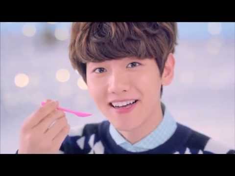 OPEN YOUR ICE CREAM CAKE_배스킨라빈스_X-MAS EXO_메이킹필름