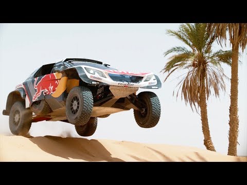 Team Peugeot Total testing their 3008DKR Maxi | Rally Dakar 2018