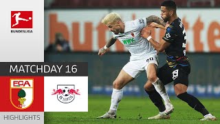 FC Augsburg — RB Leipzig 1-1 | Highlights | Matchday 16 – Bundesliga 2021/22