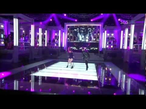 110821 Super Junior &f(x) Victoria - Dance Stage