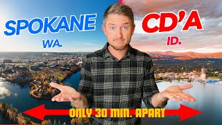 Living in Coeur d'Alene IDAHO Versus Spokane WASHINGTON