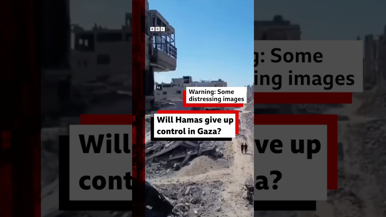 Will Hamas give up control in Gaza and what happens next? MiddleEast BBCNews