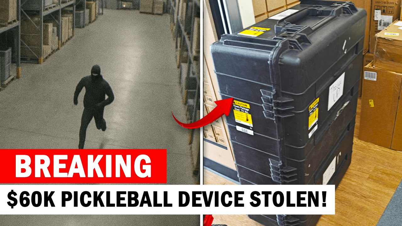 $60,000 Pickleball Machine STOLEN – What Happened?!