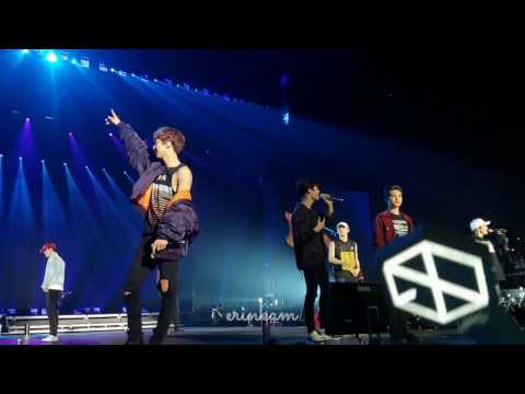 170428 EXO'rDIUM in LA - (Full Perf) Do It Together → Drop That → Let Out the Beast → Run