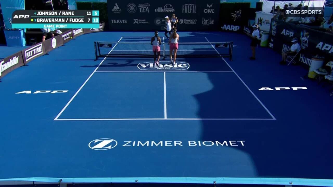 Fudge/Braverman Game Point | Women's Doubles Gold Medal | APP Tour: Vlasic Classic - Delray Beach