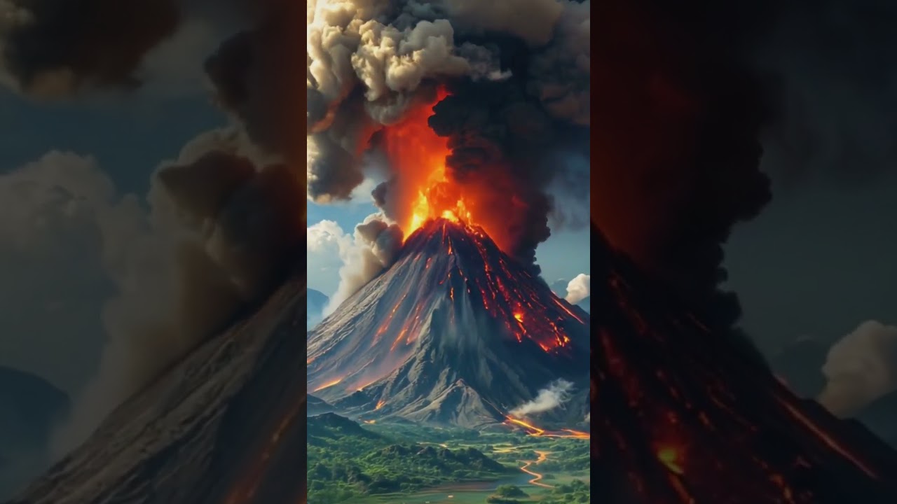How Do Volcanoes Erupt Production Story (🔥 Bagaimana Gunung Berapi Meletus? 🌋) #vulcano #education
