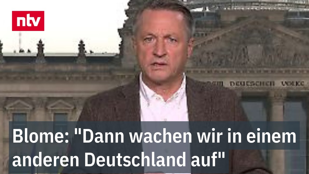 Blome: "Dann wachen wir in einem anderen Deutschland auf" - CDU und AfD