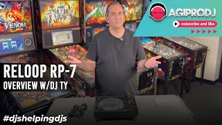 RELOOP RP-7 Professional 7-Inch Direct-Drive DJ Turntable Overview | agiprodj.com