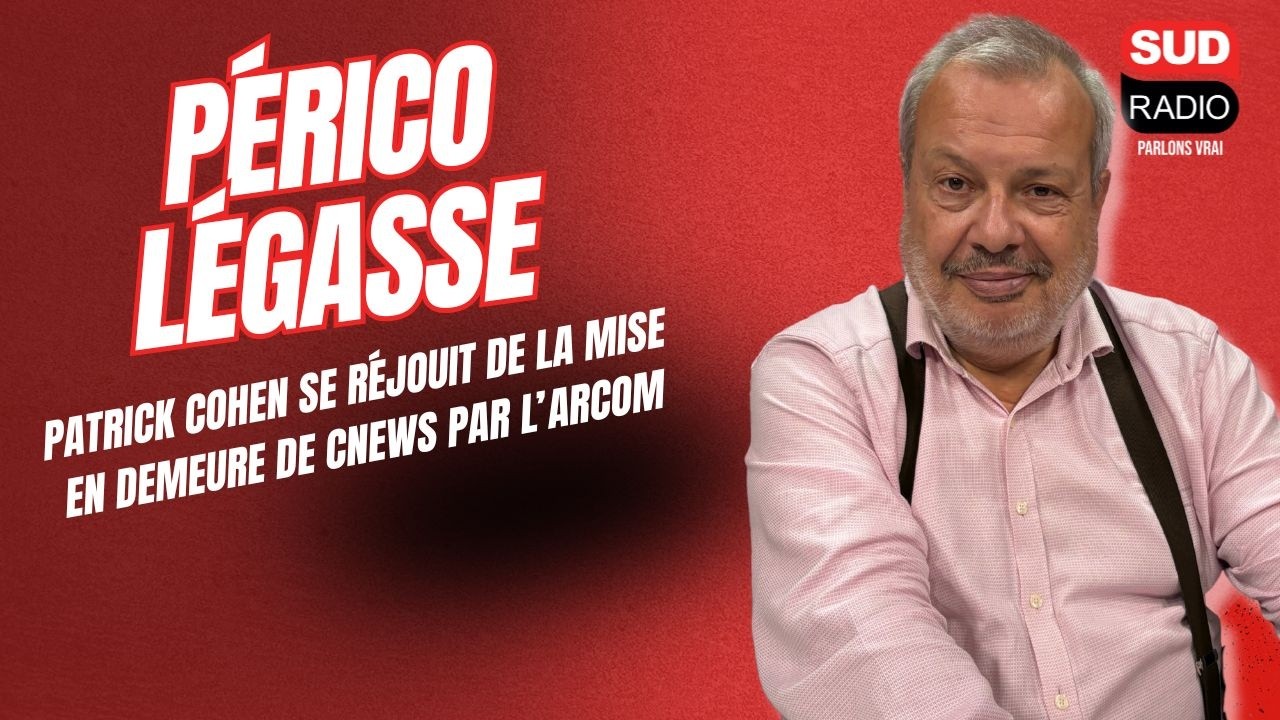 Patrick Cohen se réjouit de la mise en demeure de CNews par l’Arcom
